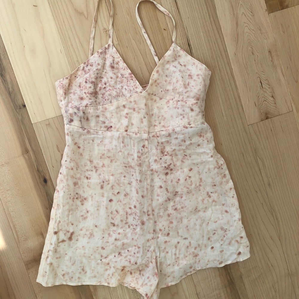Mr. Larkin an eco project hand dyed bamboo romper